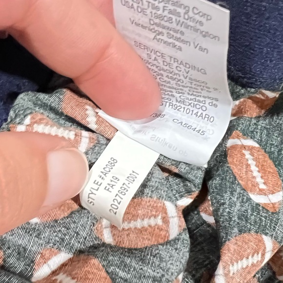 J. Crew Football Printed Cotton Woven Boxer Shorts Size M - Picture 7 of 7